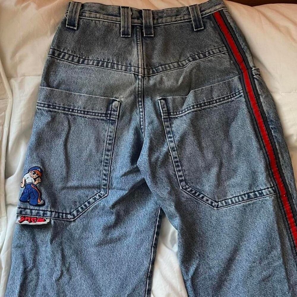 Vintage 90s JNCO Jeans Tuffys Lofty Fit USA Baggy Denim Jeans 30 waist!
